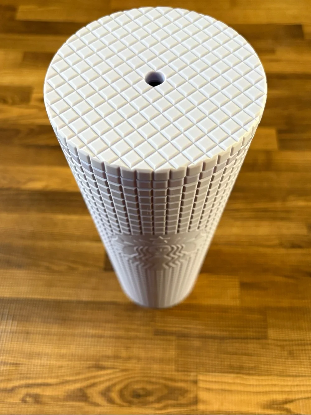 Starbucks Lilac Grid-Textured Tumbler 24oz